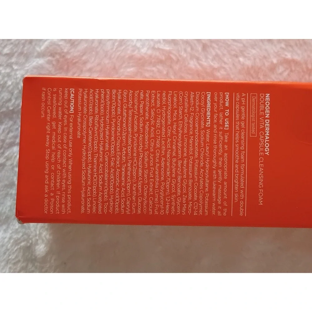 NEOGEN Dermalogy Double Vita Capsule Cleansing Foam 150ml Brightening Gel 2027
